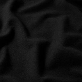 Light Cotton Sweatshirt Fabric Plain – black, 