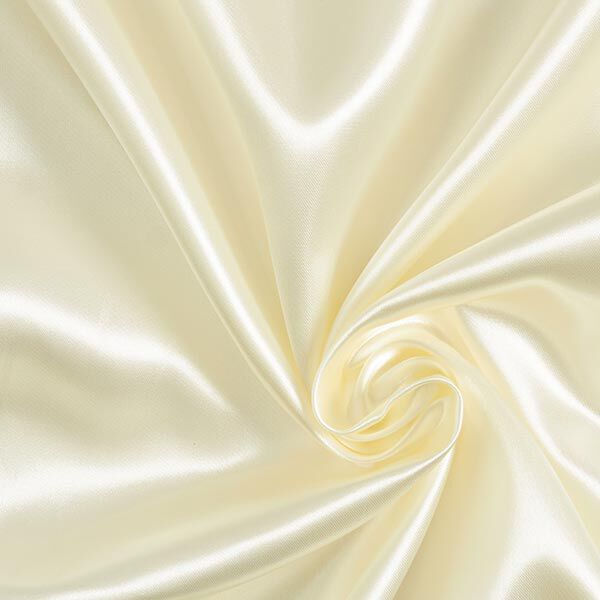 Polyester Satin – offwhite,  image number 1