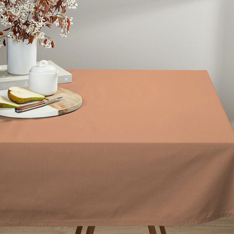 Cotton Cretonne Plain – cinnamon,  image number 5