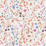 GOTS French Terry Sea of dried flowers Digital Print – ivory,  thumbnail number 1