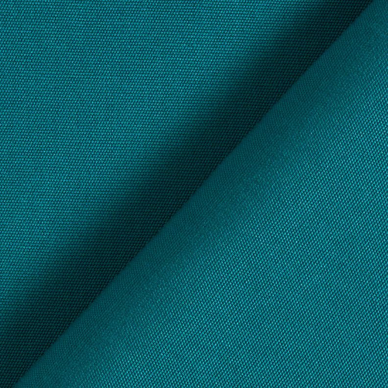Outdoor Fabric Canvas Plain – petrol,  image number 3