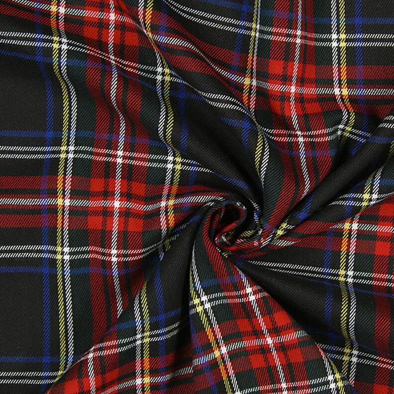 Large Tartan Checks – black,  image number 2