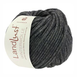 LANDLUST Winterwolle, 50g | Lana Grossa – anthracite, 