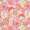 Cotton voile Stella | Nerida Hansen – white/coral,  thumbnail number 1