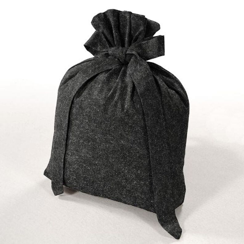 Felt 90 cm / 1 mm thick – dark grey,  image number 5