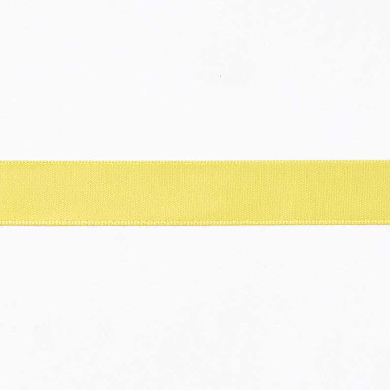 Satin Ribbon [15 mm] – lemon yellow,  image number 1