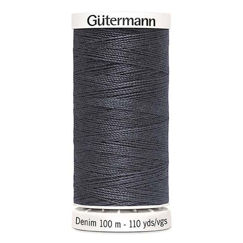 Denim Thread [1000] | 100m | Gütermann – grey,  image number 1