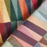 Decor Fabric Tapestry Fabric graphic zigzag – light beige/carmine,  thumbnail number 4