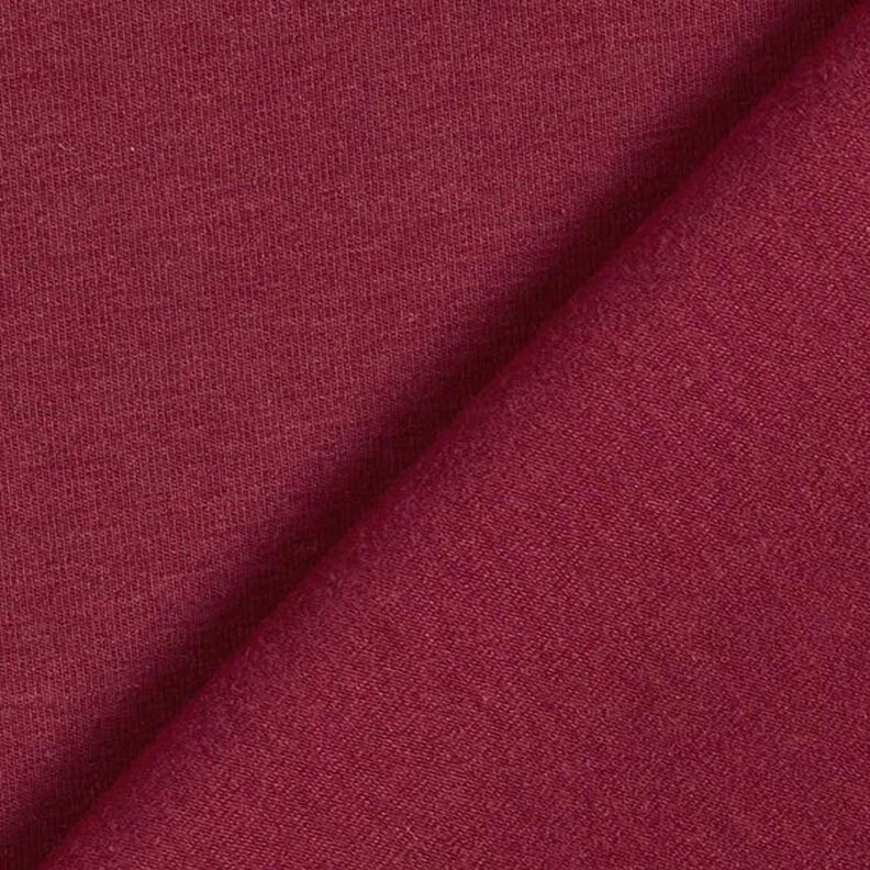 Bamboo Viscose Jersey Plain – burgundy,  image number 5