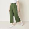 Linen fabric Ramie mix medium – fir green,  thumbnail number 8