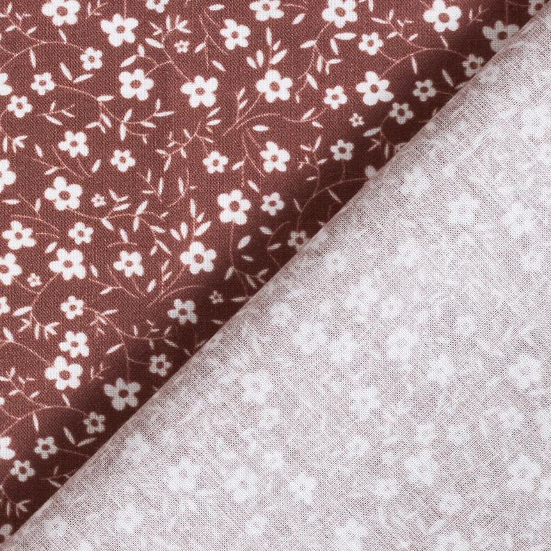 Poplin millefleur – bronze/white,  image number 4