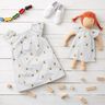 Cotton Poplin tired rabbit – ivory | Remnant 60cm,  thumbnail number 6