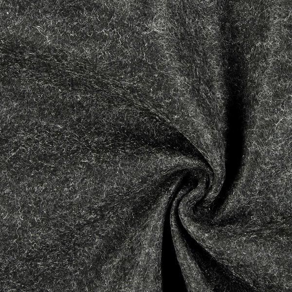 Felt 90 cm / 1 mm thick – dark grey,  image number 1