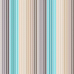 Outdoor Deckchair fabric Longitudinal stripes 44 cm – cashew/turquoise, 