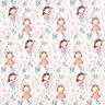 Cotton Poplin Flower fairies Digital Print – ivory,  thumbnail number 1