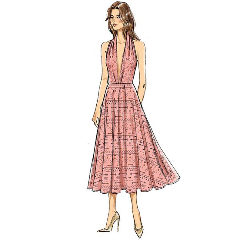 Misses' Dress, Vogue  | 14 - 22,  image number 3