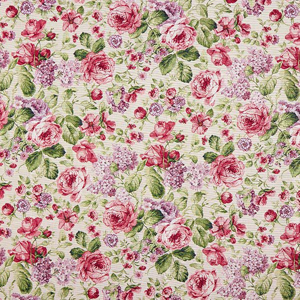 Decor Fabric Tapestry Fabric rose petals – sand,  image number 1