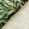 Decor Fabric Half Panama tangled branches – natural/dark green | Remnant 90cm,  thumbnail number 4