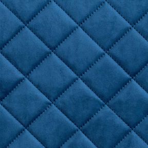 Upholstery Fabric Velvet Quilted Fabric – navy blue, 