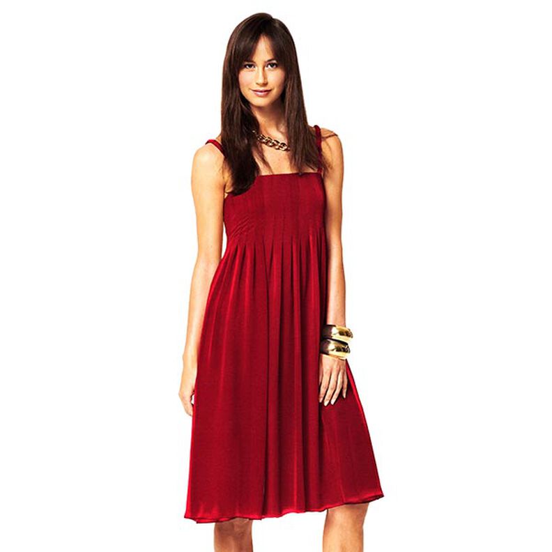 Lightweight Viscose Jersey – fire red,  image number 9