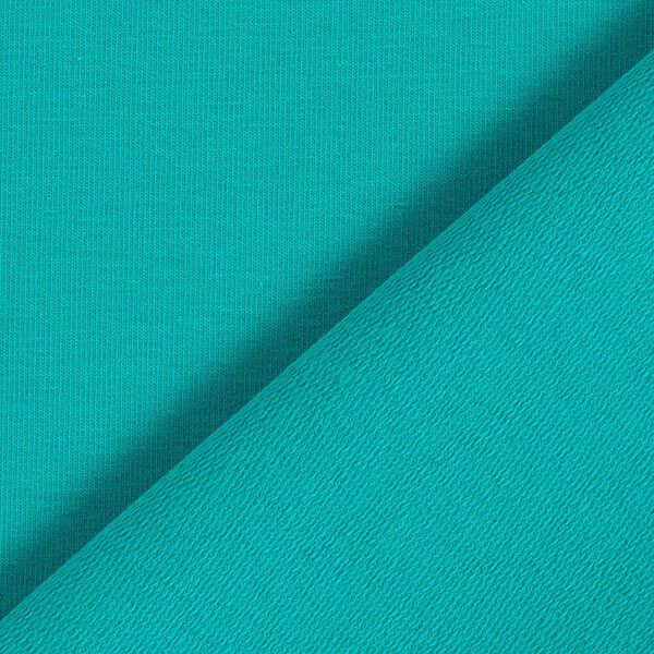 Light French Terry Plain – emerald green,  image number 5