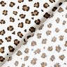 Cotton Poplin Leopard Print – ivory/fawn,  thumbnail number 4