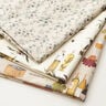 Decorative half Panama fabric Mini eucalyptus – reed/natural,  thumbnail number 5