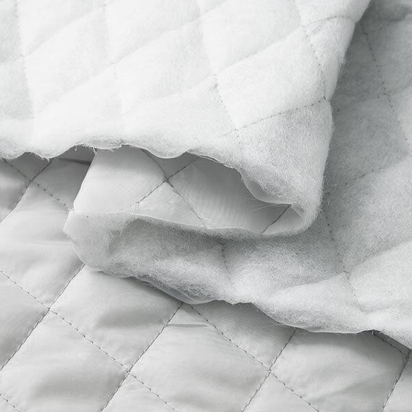 Quilted lining rhombus – silver grey,  image number 6