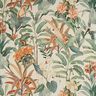 Decor Fabric Half Panama jungle Parrot – natural/green,  thumbnail number 1