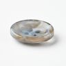 4-hole button marbled [Ø 15 mm] – baby blue/beige,  thumbnail number 2