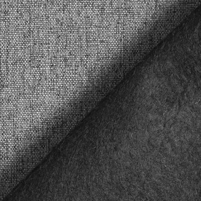 Fine melange upholstery fabric – dark grey,  image number 3