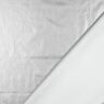 Cotton Poplin Foil-finished Plain – metallic silver,  thumbnail number 3