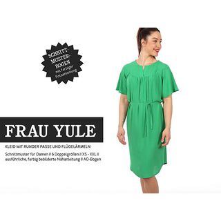 FRAU YULE Blouse with Round Yoke and Flutter Sleeves | Studio Schnittreif | XS-XXL, 