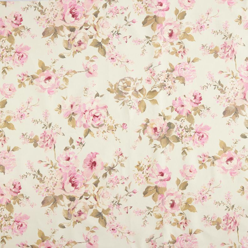 Coated Cotton rose petals – cream,  image number 1