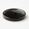2-hole button shiny [Ø 25 mm] – black,  thumbnail number 2