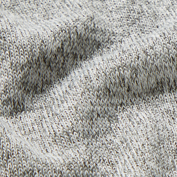 Mottled fine knit fabric – light grey,  image number 2