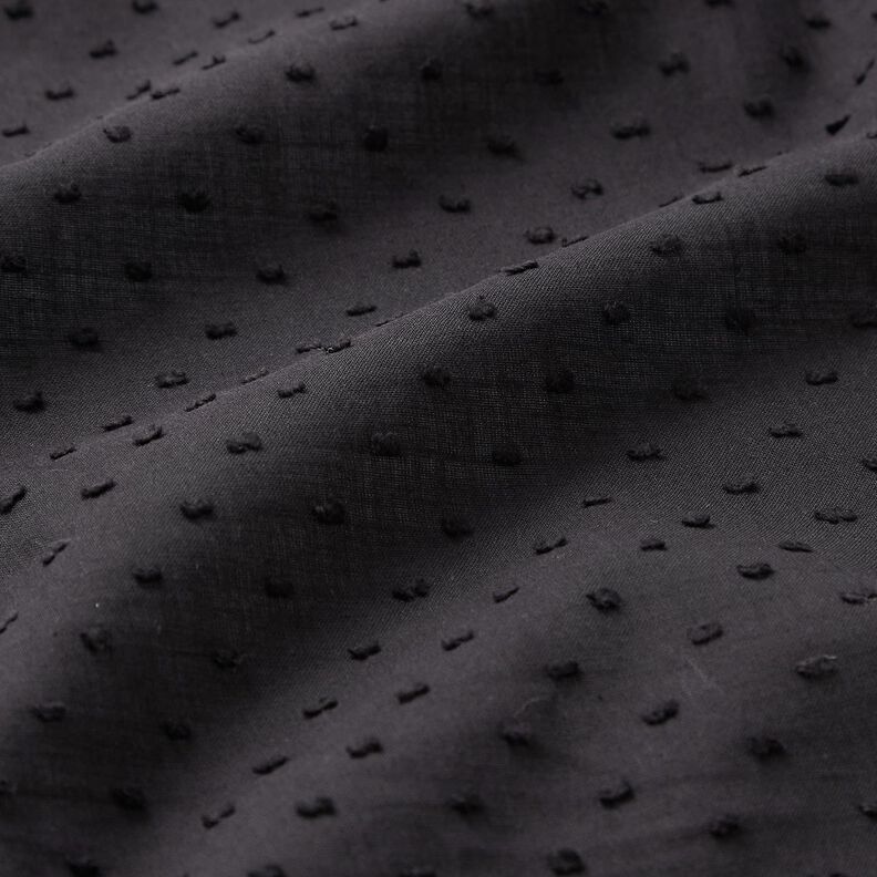 Cotton Batiste Dobby – black, image number 2