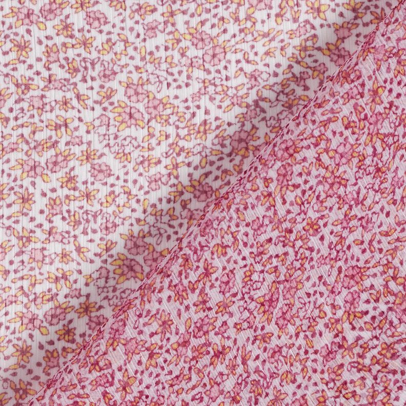 Millefleurs crepe chiffon – dusky pink,  image number 4