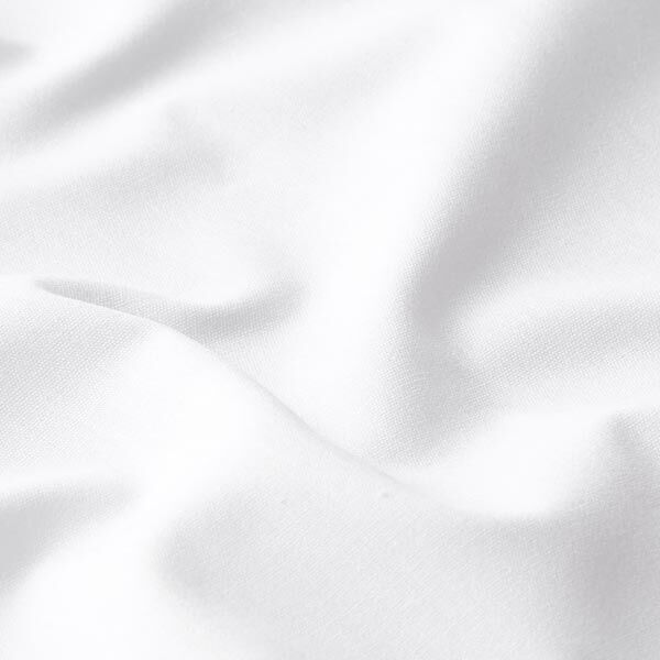 Cotton Poplin Plain – white,  image number 2