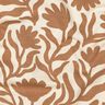 Brushed Sweatshirt Fabric unbleached Flowers | Poppy Fabrics – cream/fawn,  thumbnail number 2