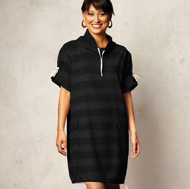 Jersey wide structural stripes – black,  image number 5