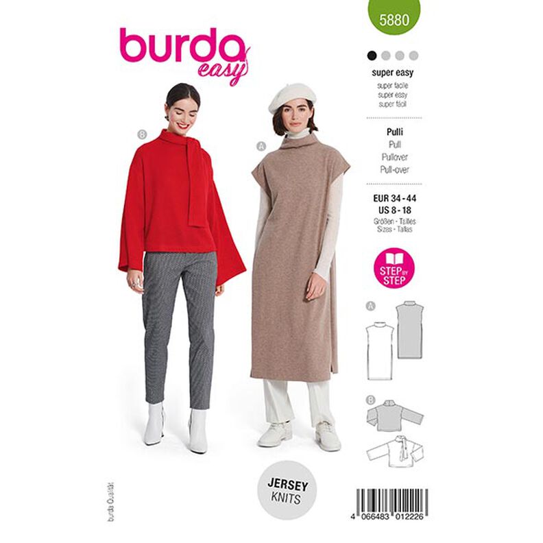 Pullover | Burda 5880 | 34-44,  image number 1