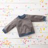 Cuffing Fabric Plain – denim blue,  thumbnail number 4