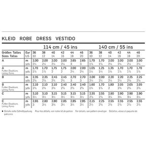 Dress, Burda 6894, 