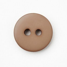 2-hole button round [Ø 11 mm] – cashew, 