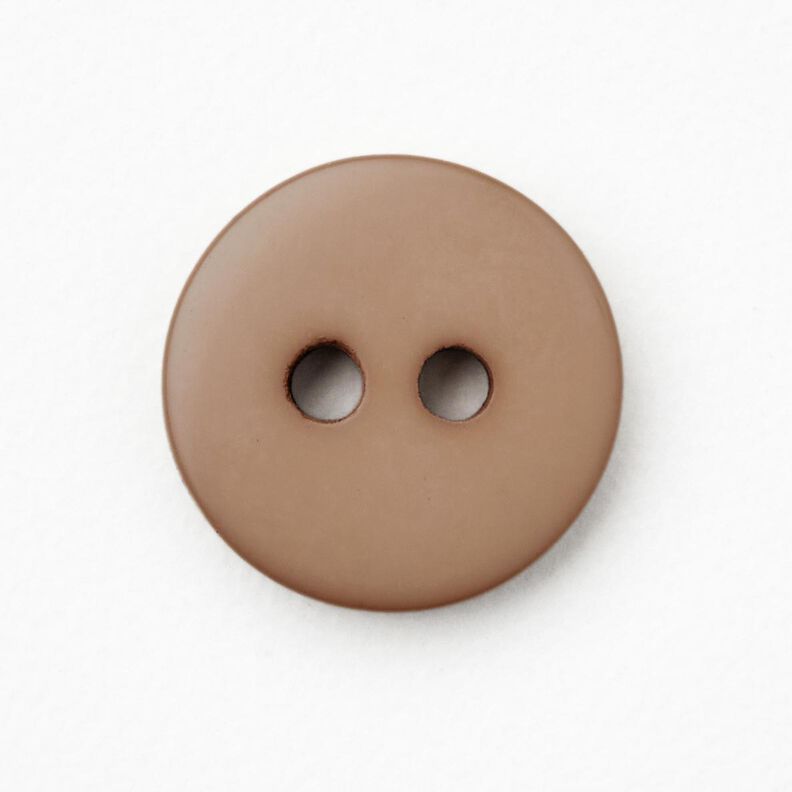 2-hole button round [Ø 11 mm] – cashew,  image number 1