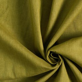 Lightweight linen blend pre-washed – olive, 