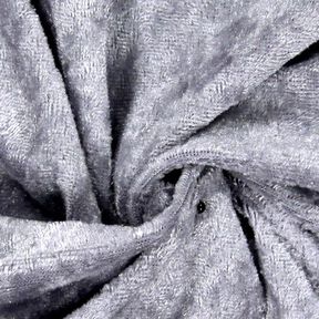Panne velvet – silver, 