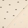 GOTS Ribbed Jersey small cars | Poppy Fabrics – cream/black brown,  thumbnail number 4