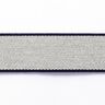 Belt Webbing [ 3,5 cm ] – navy blue/grey,  thumbnail number 1